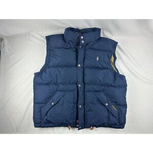Polo Ralph Lauren Down Puffer Vest Mens XXL Polo RL Co Western Preppy